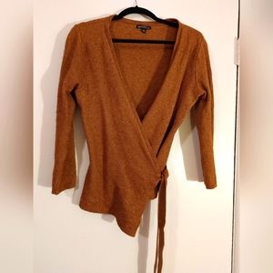 Wrap sweater
